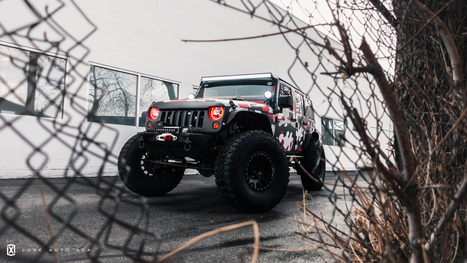 Jeep Wrangler · Full color change wrap