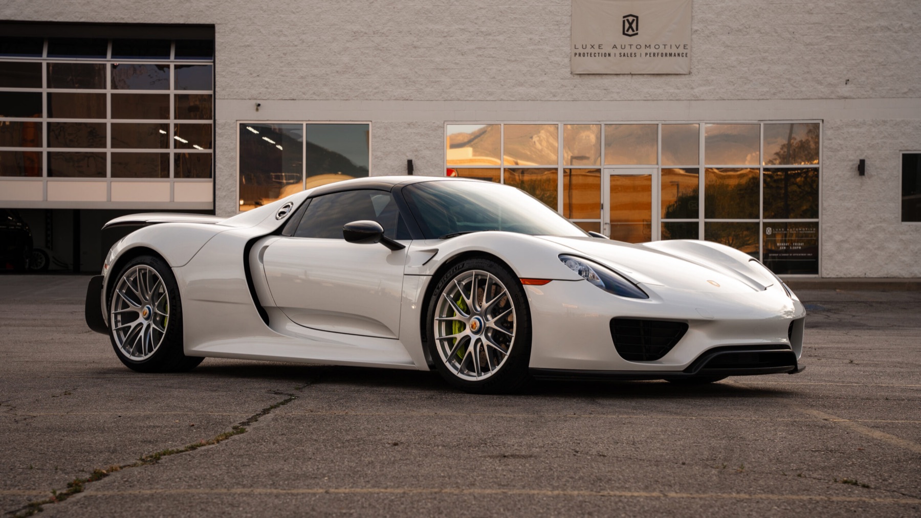 Porsche 918 Spyder · Full body film and ceramic coating