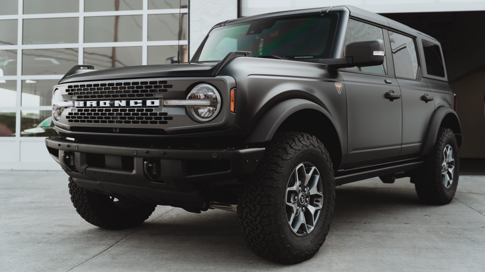 Ford Bronco Badlands · Stealth PPF over the factory paint