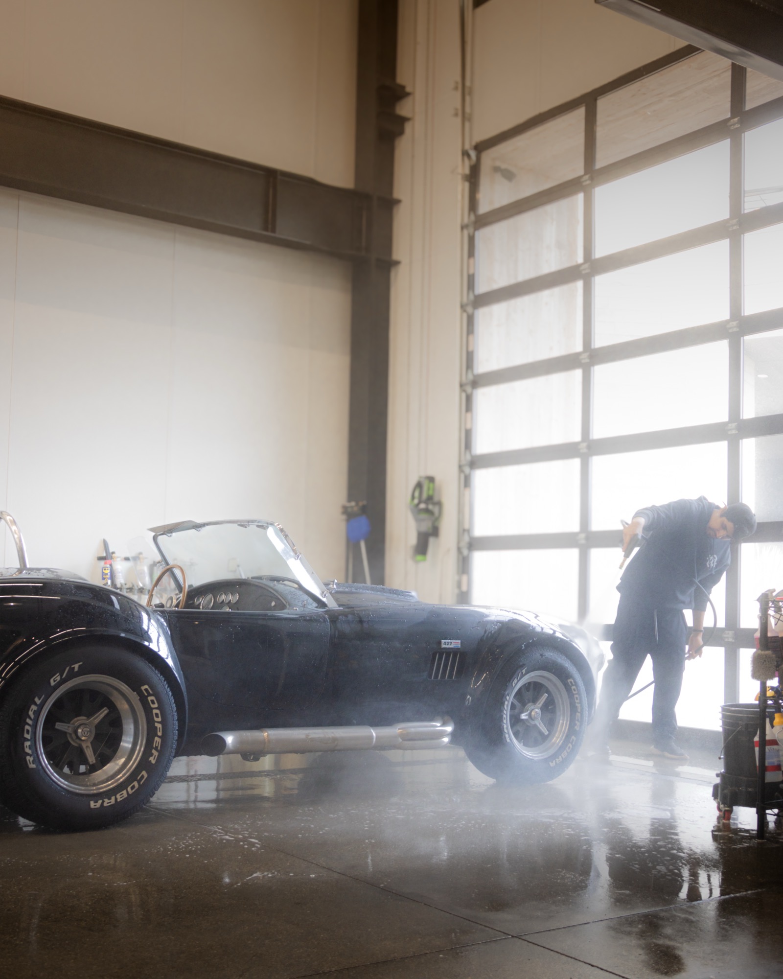Shelby Cobra · Wash, decontamination, and ceramic coating