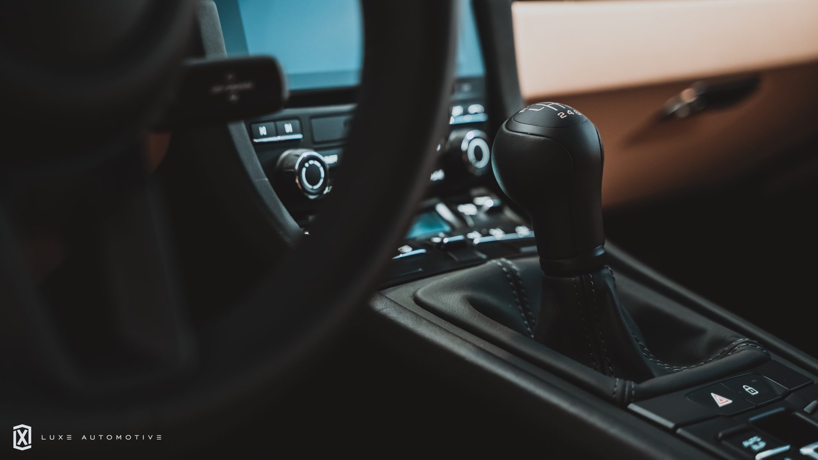 Interior detail · Leather, trim, and every seam
