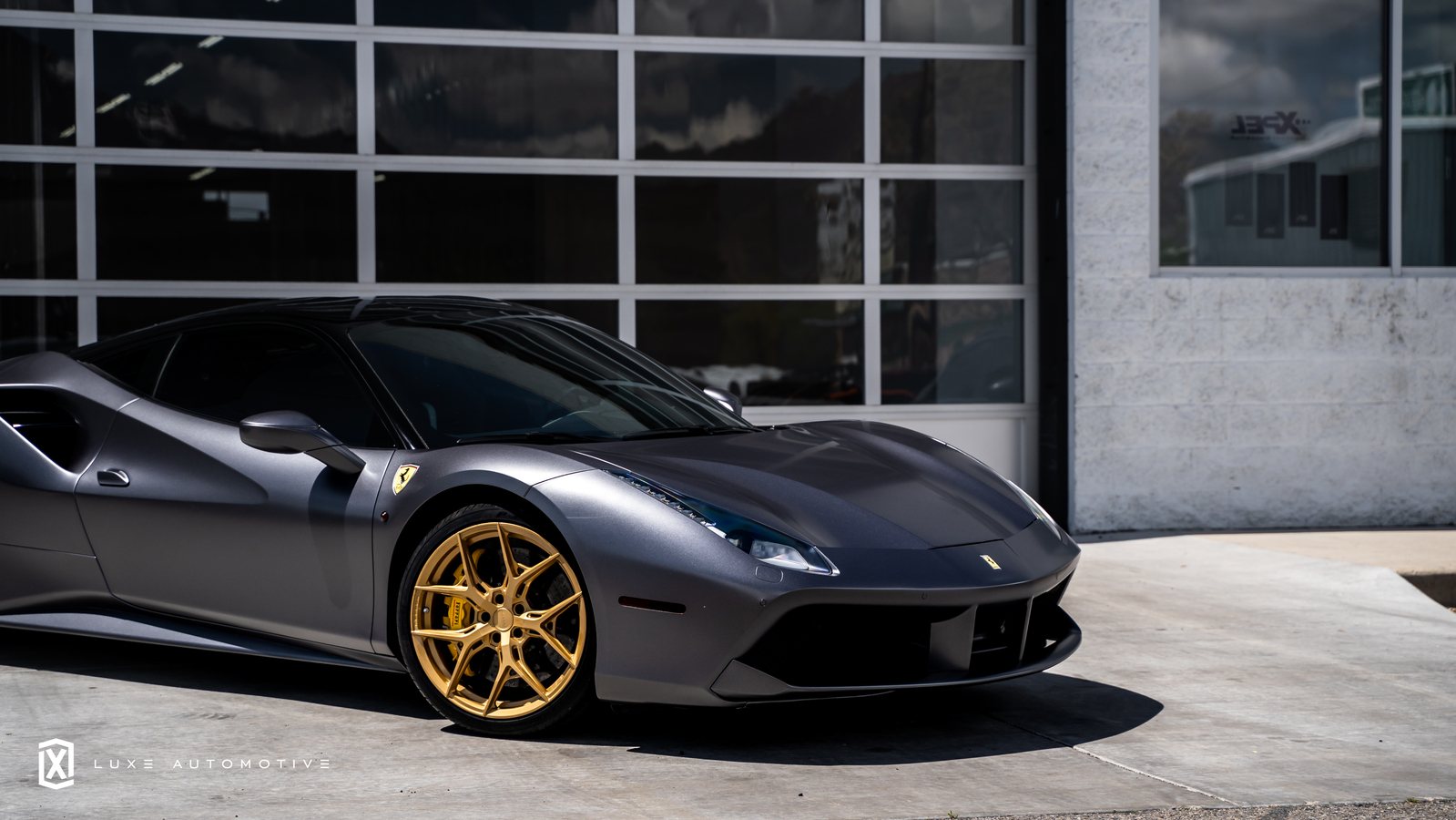 LUXE client car showing the selected wrap